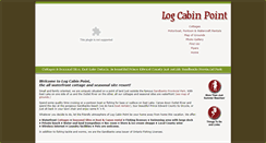 Desktop Screenshot of logcabinpoint.com
